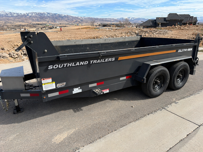 7x14 Dump Trailer Rental – 16K GVWR Heavy Duty – Dirt, Rock, Debris
