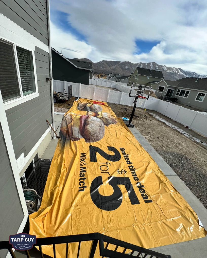 20’ x 80’ Billboard Vinyl Tarp