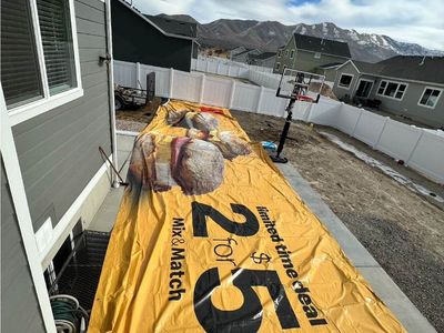 20’ x 80’ Billboard Vinyl Tarp