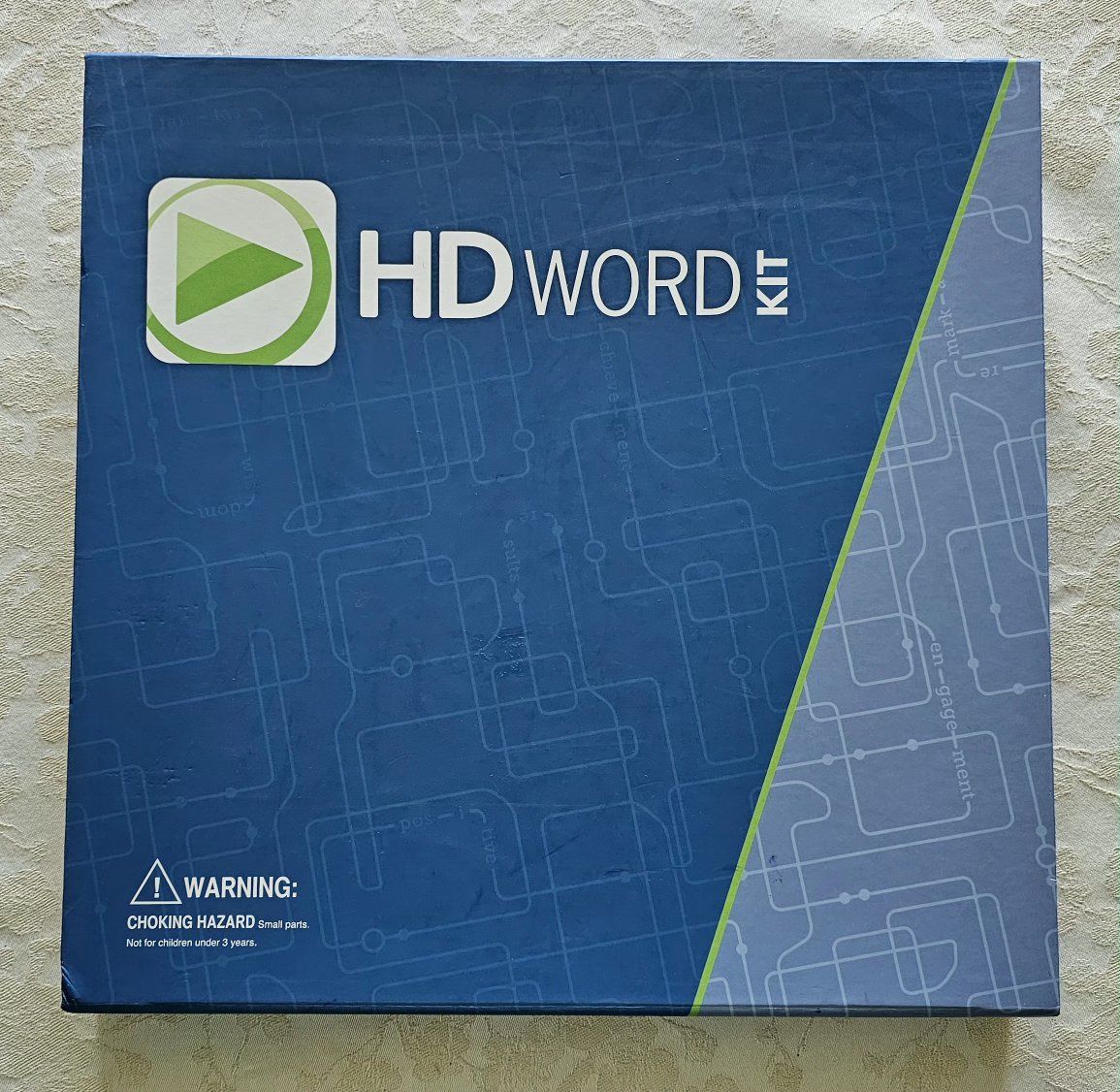 HD Word Kit Educational Spelling Reading System for Kids K-3 Grade w/ Whiteboard & Tiles