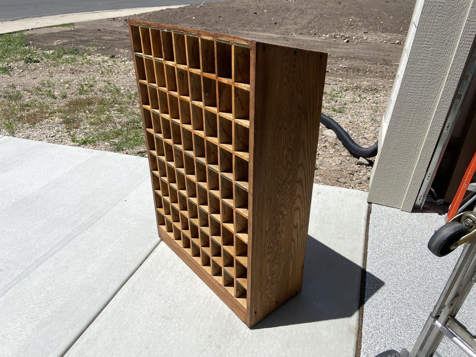 Antique Post. Office Sorting Bin