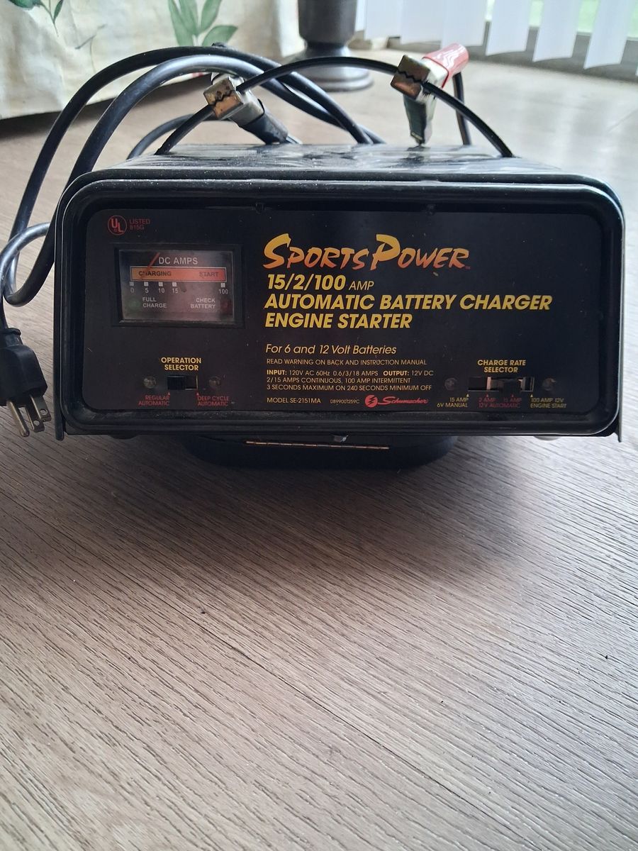 Sports Power Automatic battery charger