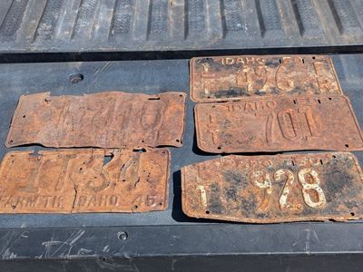 Idaho License Plates