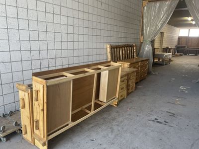 Used Aspen Log Bedroom Furniture