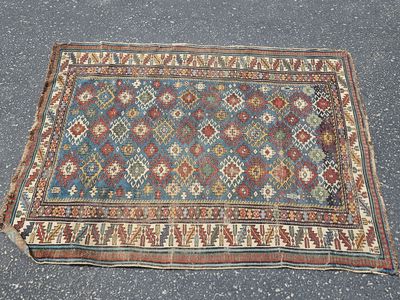 Antique Carpet: 46" x 58"
