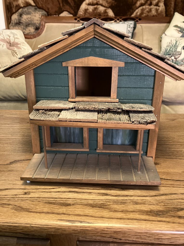 Wooden Bird House