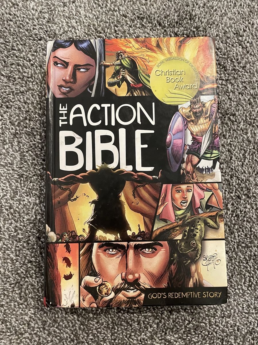 The Action Bible: God's Redemptive Story - Christian Comic Book Award, Engaging Illustrations