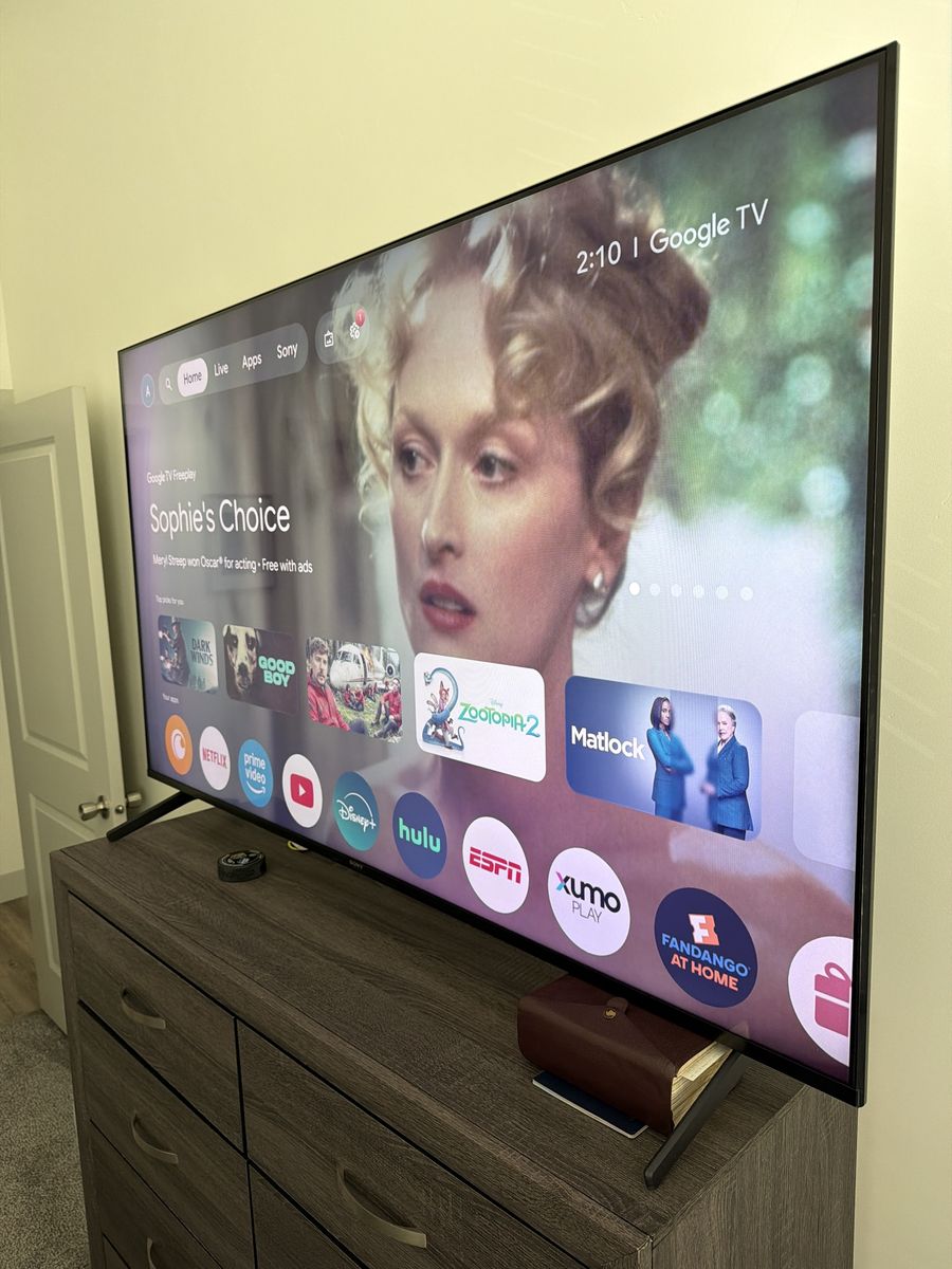 Sony 65” LED 4K TV 120hz