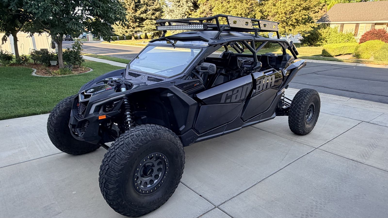 2021 Can-Am Maverick X3 MAX X RS Turbo RR with Smart-Shox - Black 4-Seater UTV