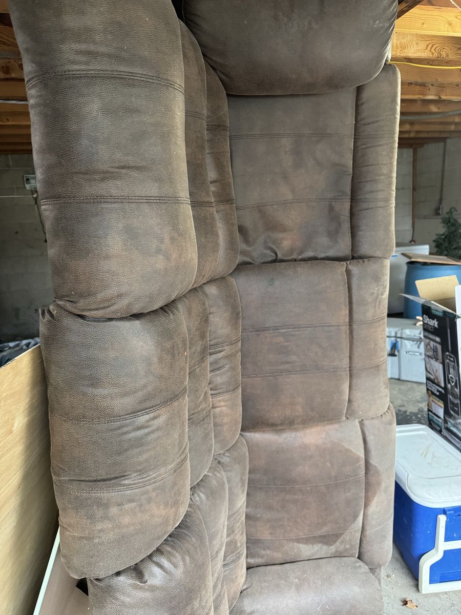 Brown couch
