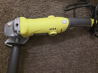 Ryobi 7.5 Amp 4-1/2 in. Corded Angle Grinder with Rotating Rear Handle