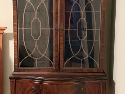 Vintage American federal bookcase