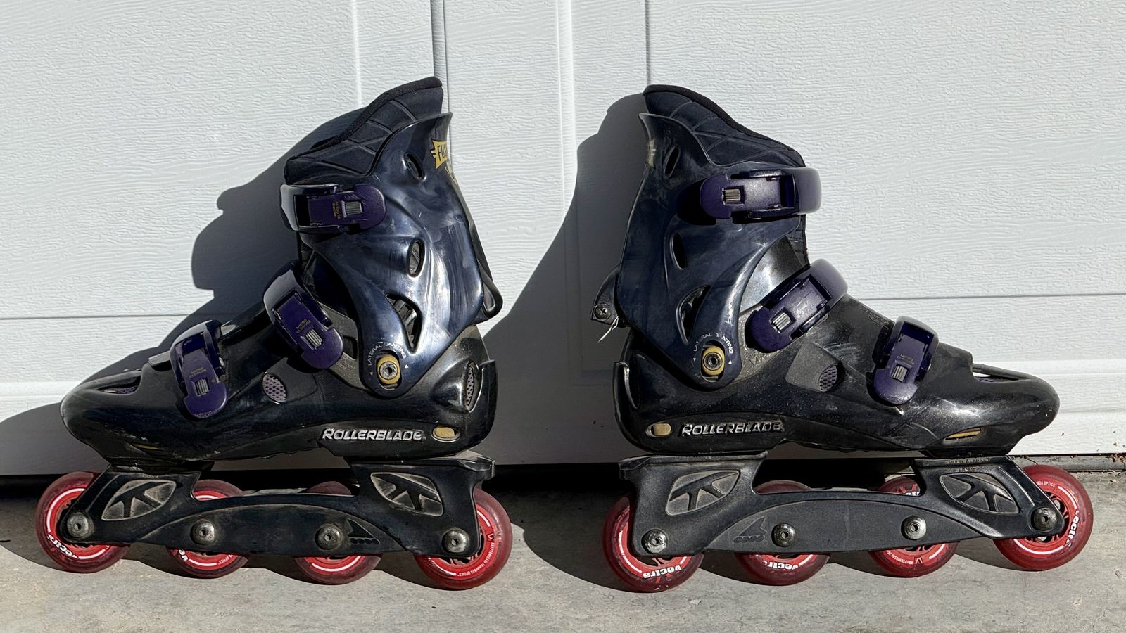 Rollerblade Fusion MX Men's Inline Skates Size 10 Black/Purple