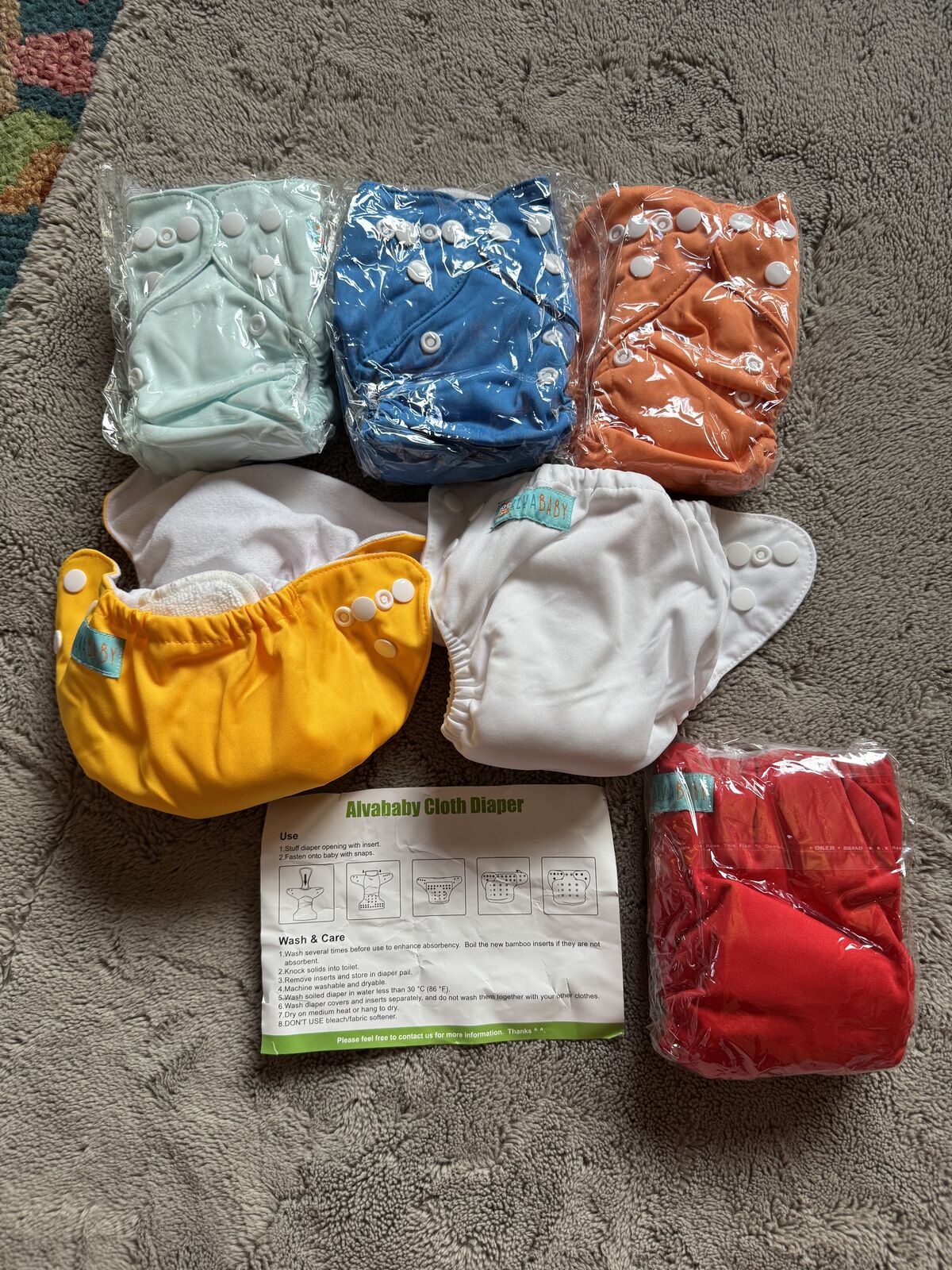 So many cloth diapers !