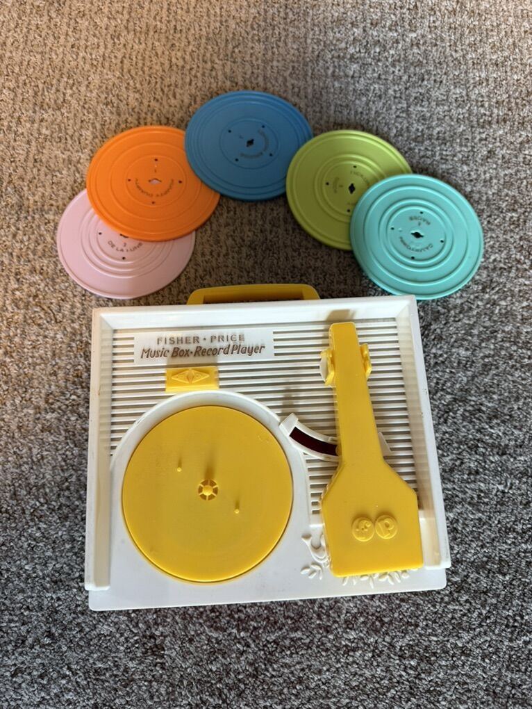 Kids Toy Record Player Fisher Price