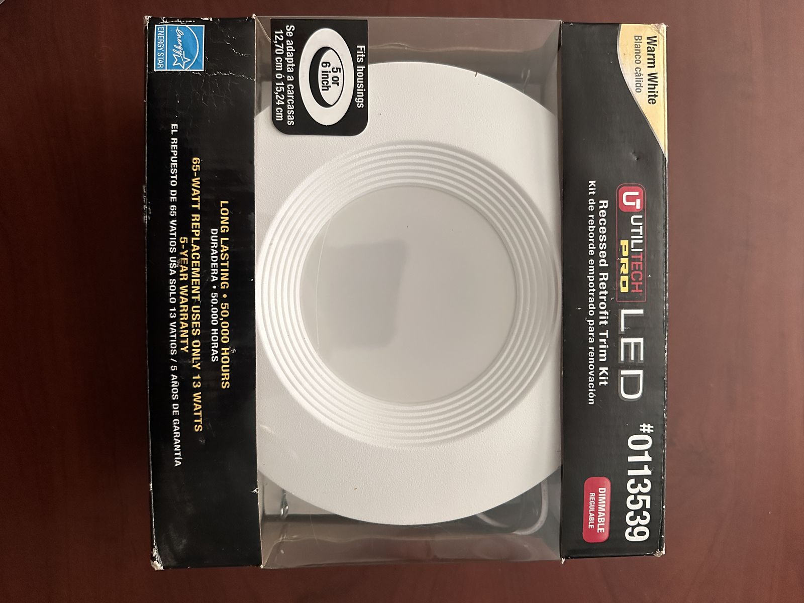 $1.99 each - 6" LED Recessed Lights (Can Lights) 25-Packs Brand New (IC Rated)