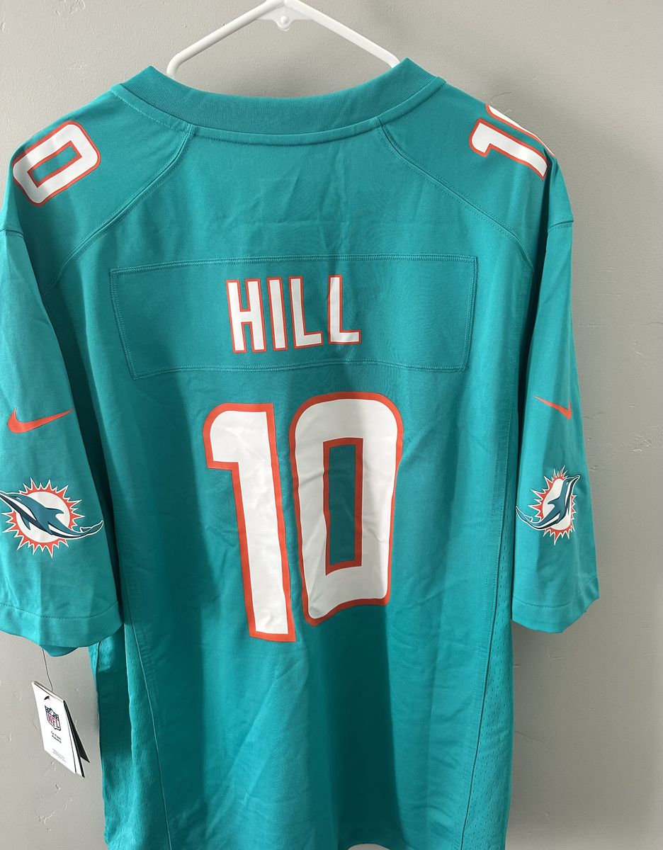 Nike Miami Dolphins Tyreek Hill #10 Jersey – XL – New With Tags