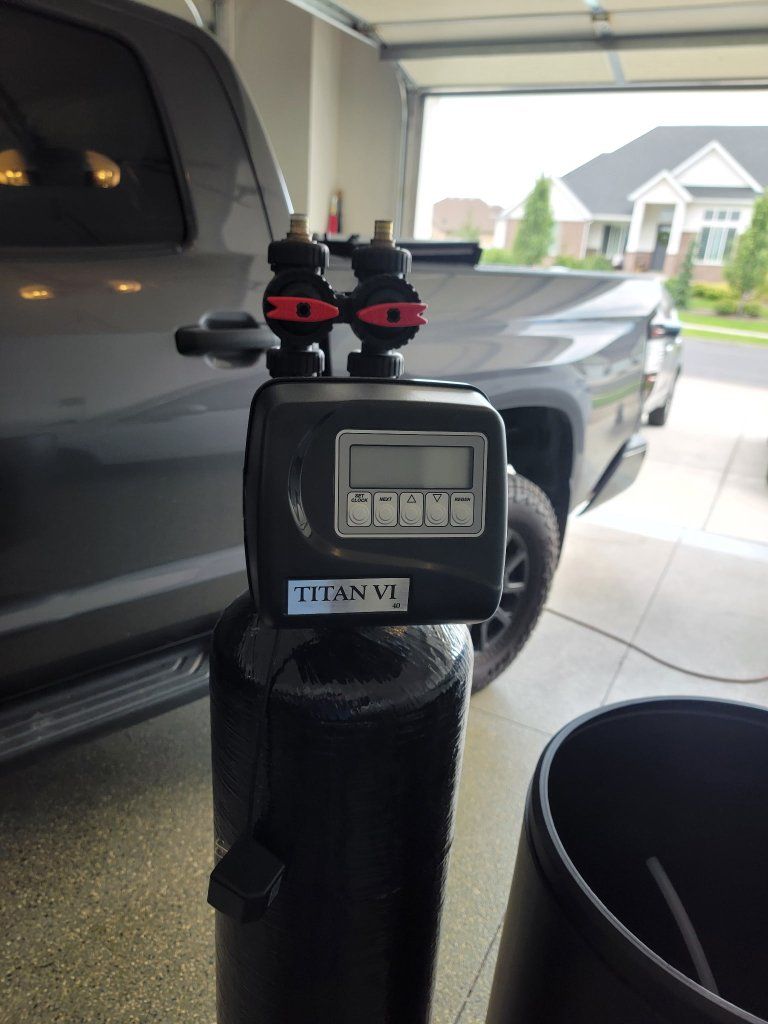 Used Titan VI Water Softener System Whole Home