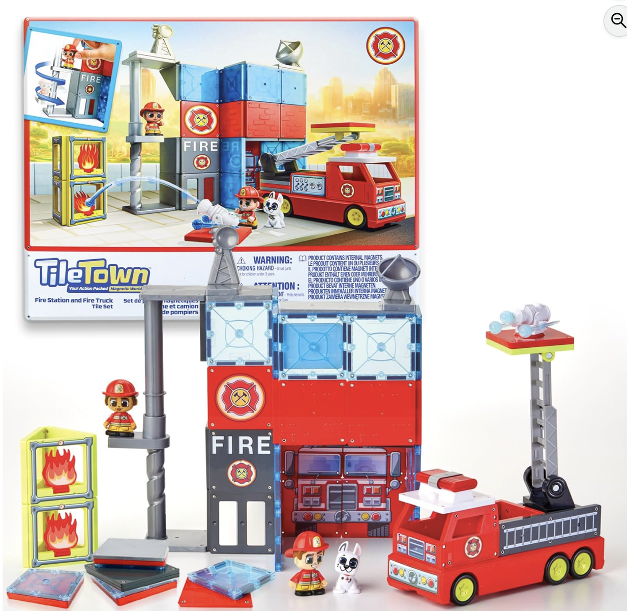 NEW: Tile Town Fire Station & Vehicle