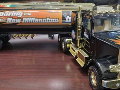 Vintage NYLINT Ideal TRANS TANKER Tractor Trailer