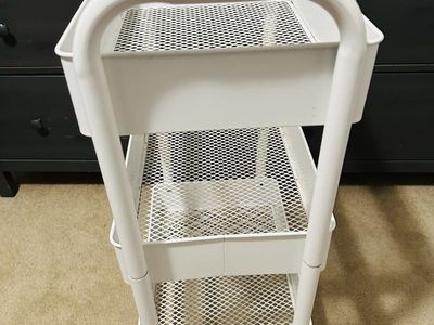 (2) 3-tier utility carts $60
