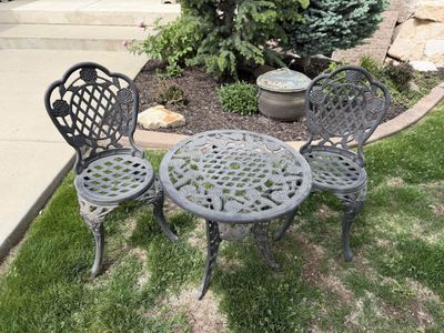 Cast iron Bistro set