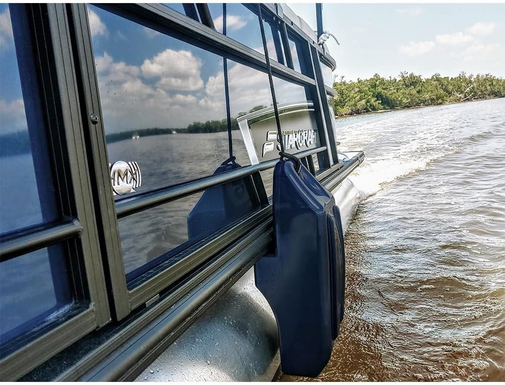 NEW BLACK DOCKMATE PONTOON BUMPER (RETAILS: $50.99)