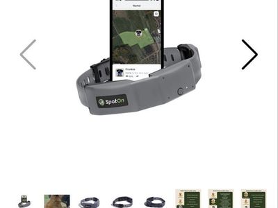 SpotOn GPS Dog Fence Collar SOF-200-HO - Wireless Containment System, Excellent Condition