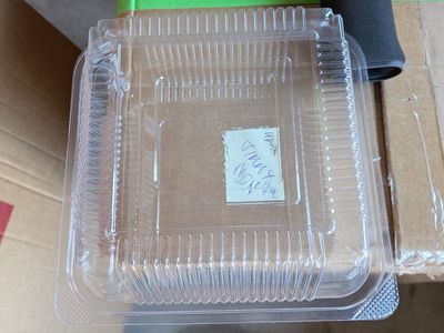 World Centric PLA 24oz Hinged Clamshells Food Containers (2x125ct)