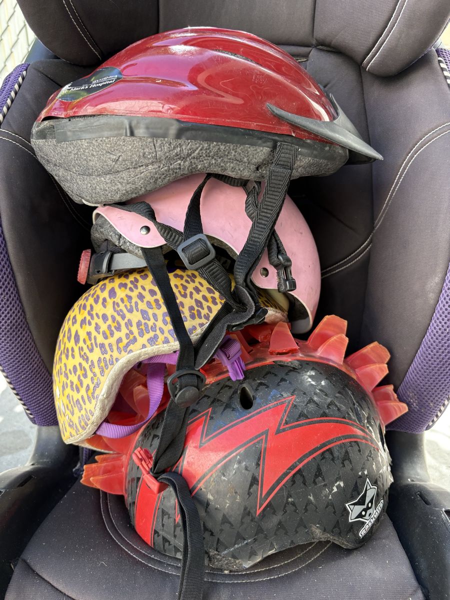 Used helmets 