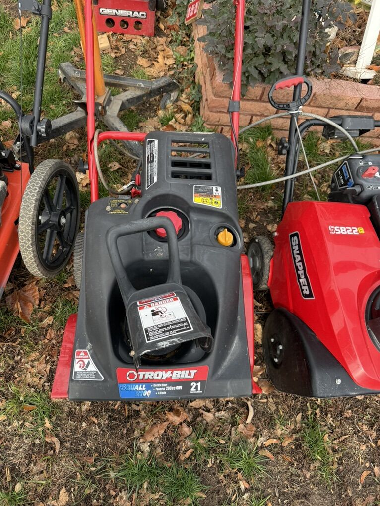 Troy Bilt Snowblower