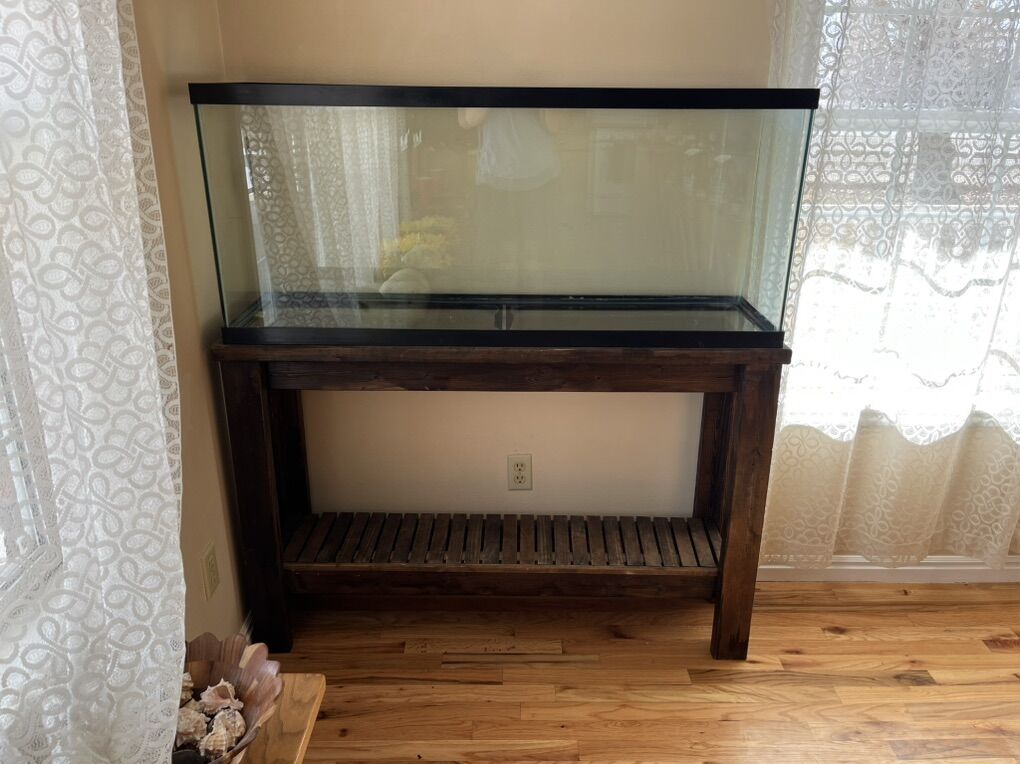 55 Gal Fish Tank With Stand