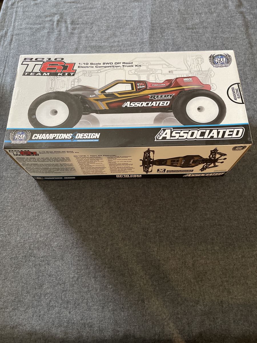 Team associated rc10 t6.1 team kit new w/ upgrades