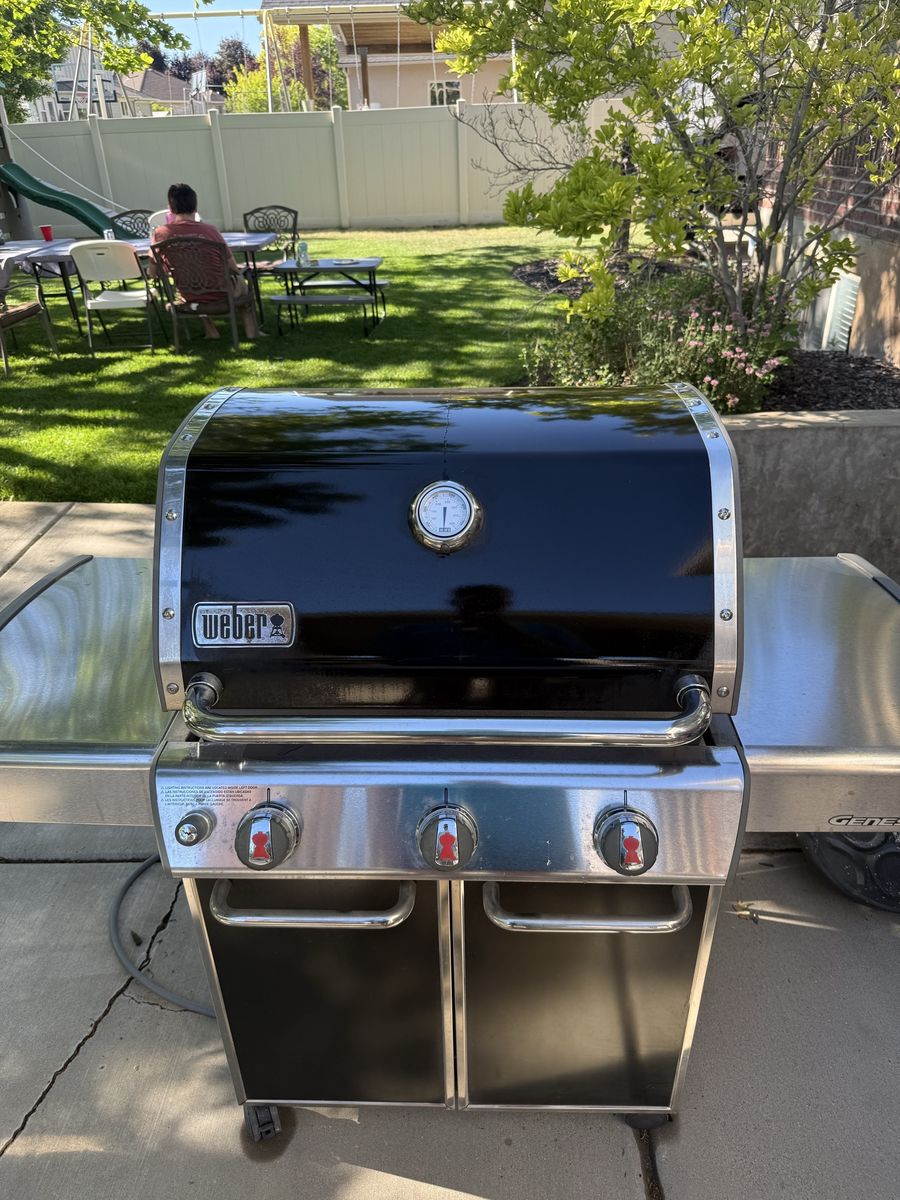 Weber 3 burner natural gas grill