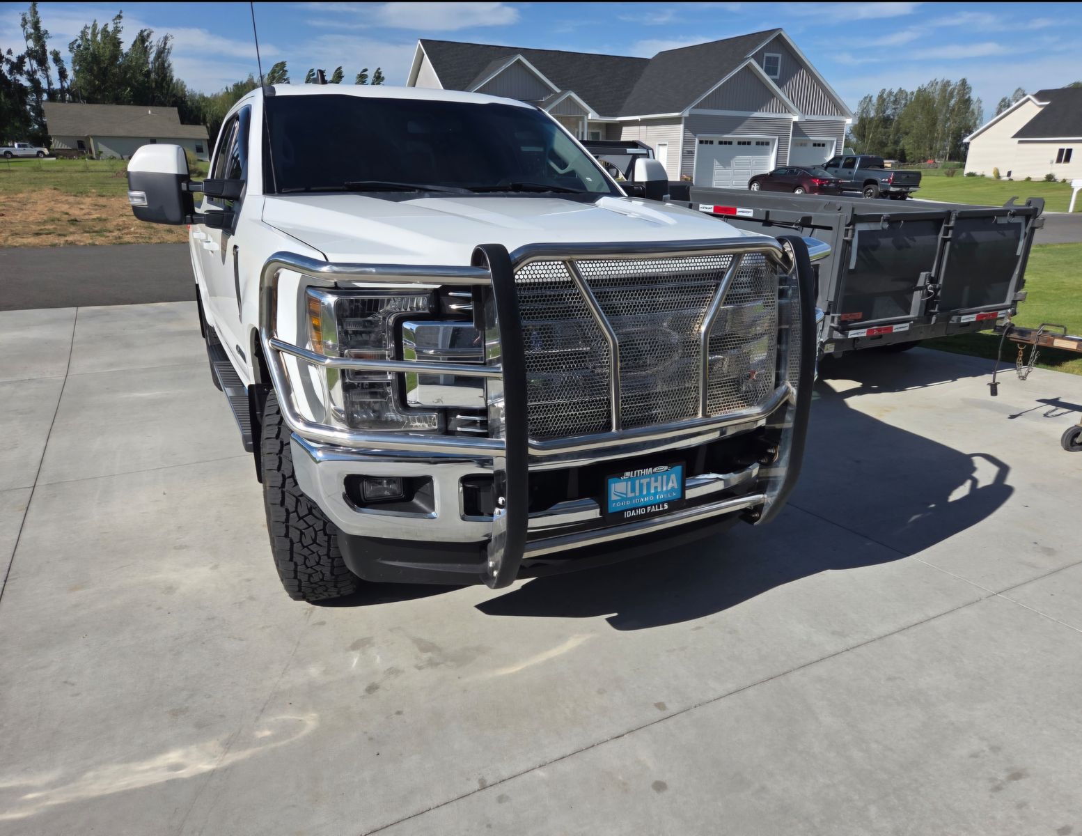 Westin HDX Polished Stainless Steel Grille Guard