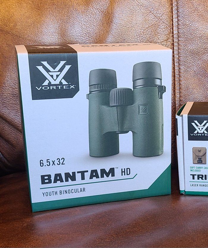 NEW- VORTEX  Bantam HD 6.5x32 Binoculars - XR Lens Coatings, FULL WARRANTY