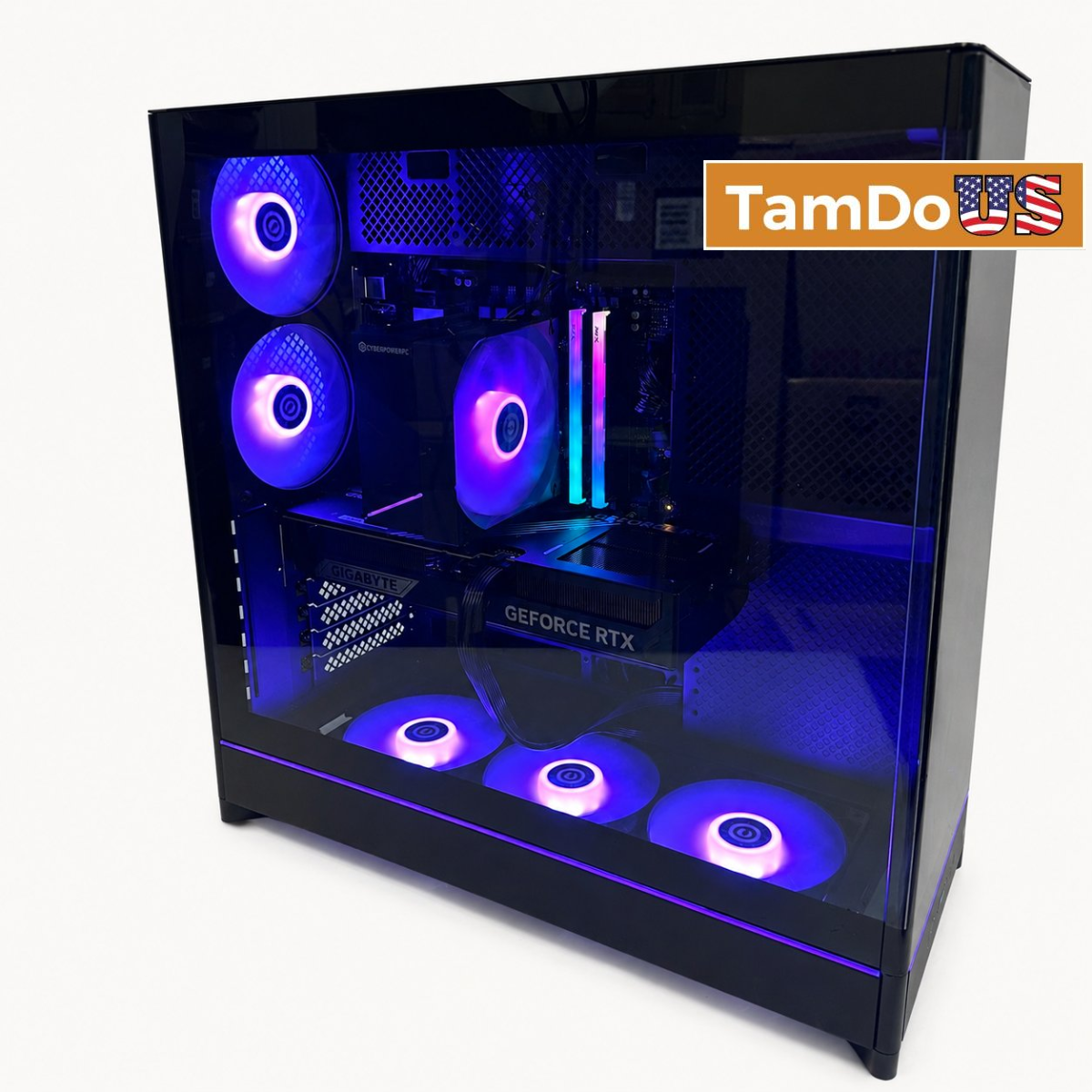 CyberPowerPC Gaming Desktop, i9-14900F, 32GB DDR5, 1TB SSD, RTX 5070 Ti 16GB