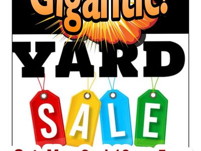 Gigantic Yard Sale