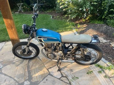 1974 CB360 cafe racer
