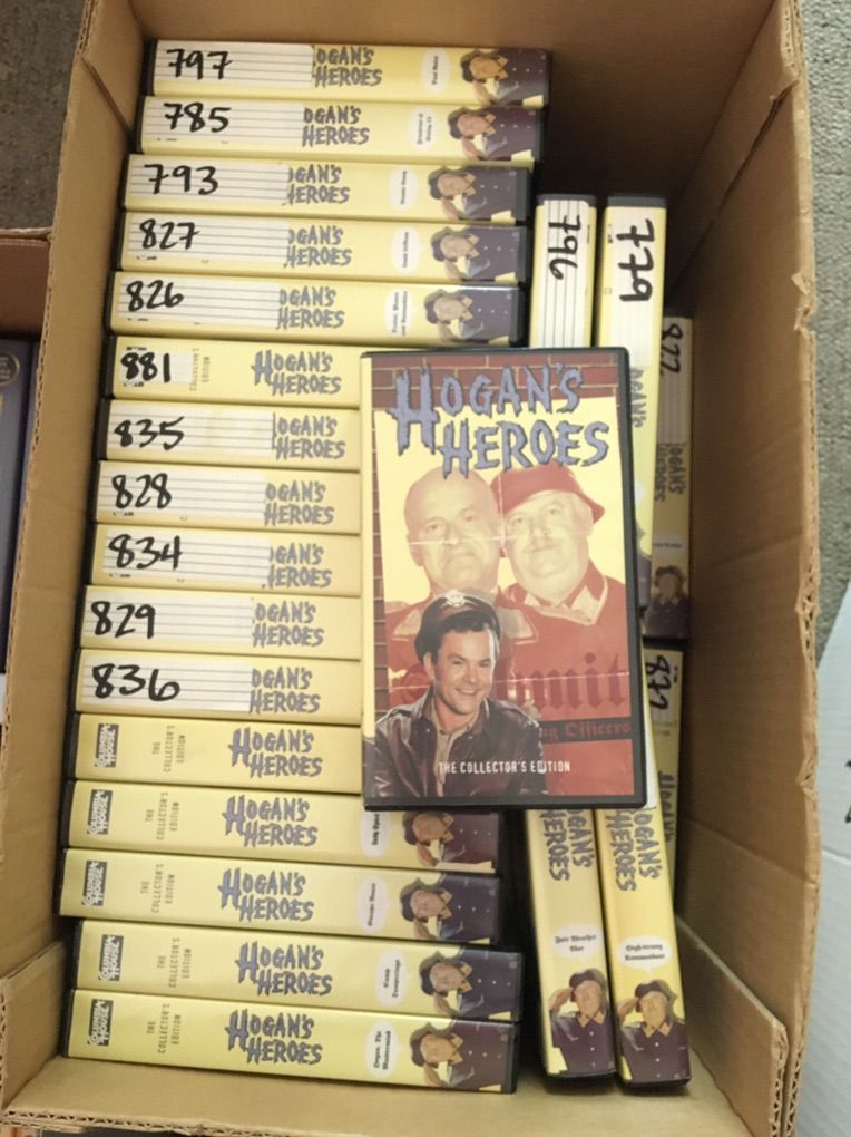 VHS TV Series Tapes