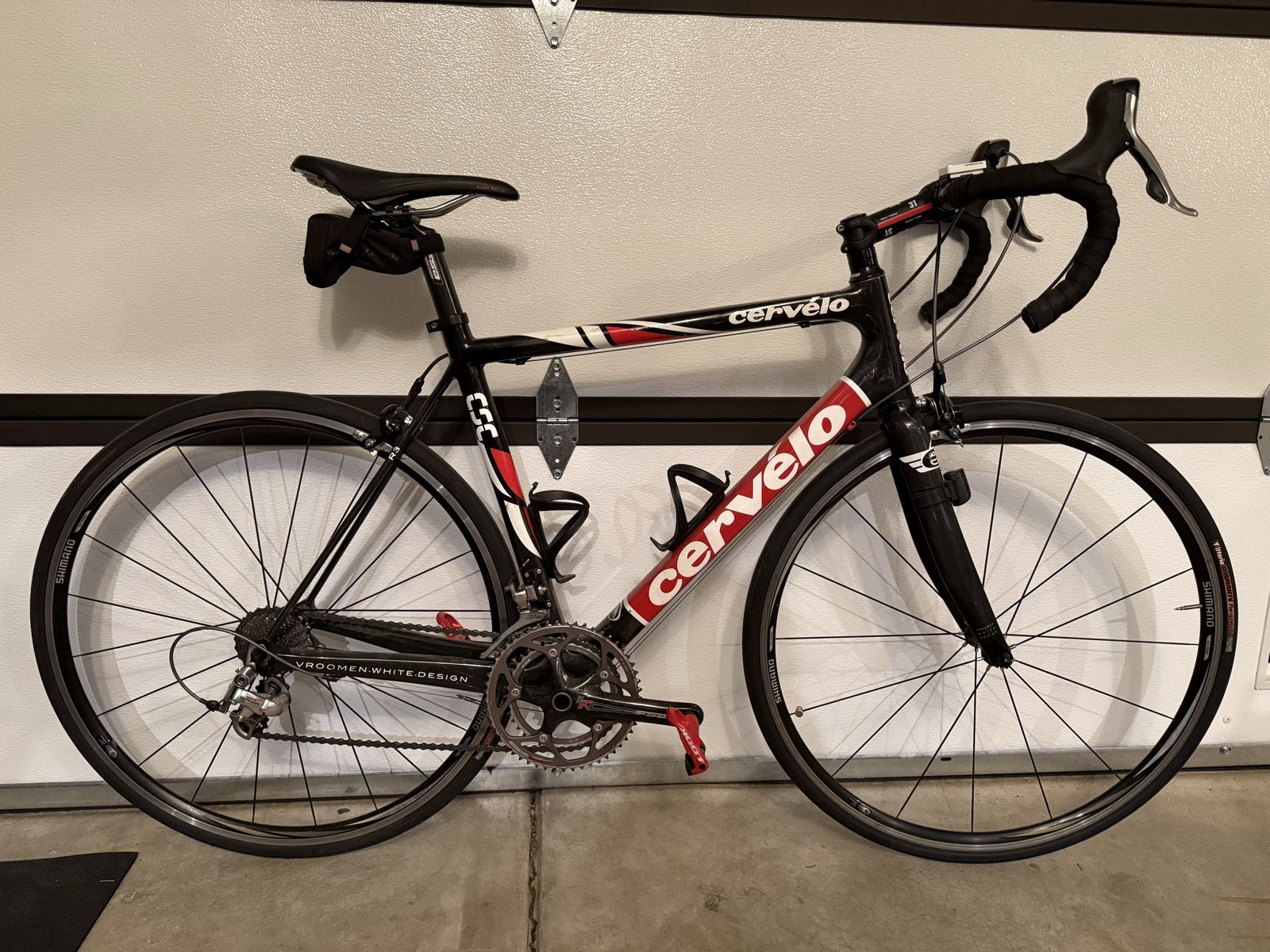 2008 Cervélo R3 - Carbon Climbing Bike - Ultegra / 3T / FSA SL-K
