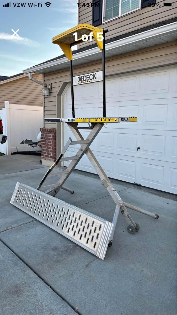 4 step platform ladder