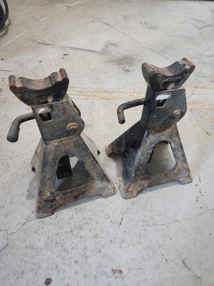 Craftsman 3-Ton Jack Stands (Pair) - Heavy Duty Auto Repair Support