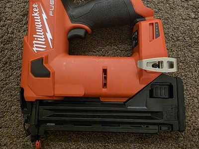 New Milwaukee M12 FUEL 12V Cordless 18-Gauge 1-1/2 in. Brad Nailer (Tool Only)