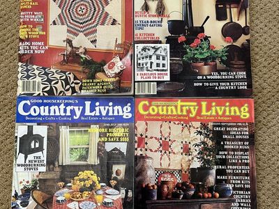 Country Living Magazines by Good Housekeeping - Set of Four - Vintage