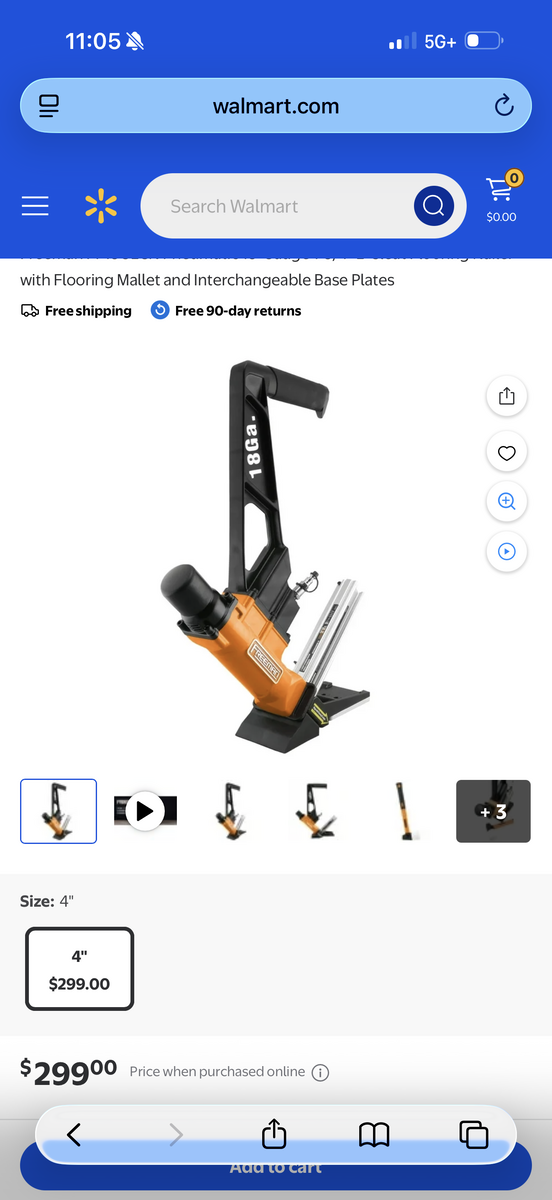 Freeman Floor Nailer