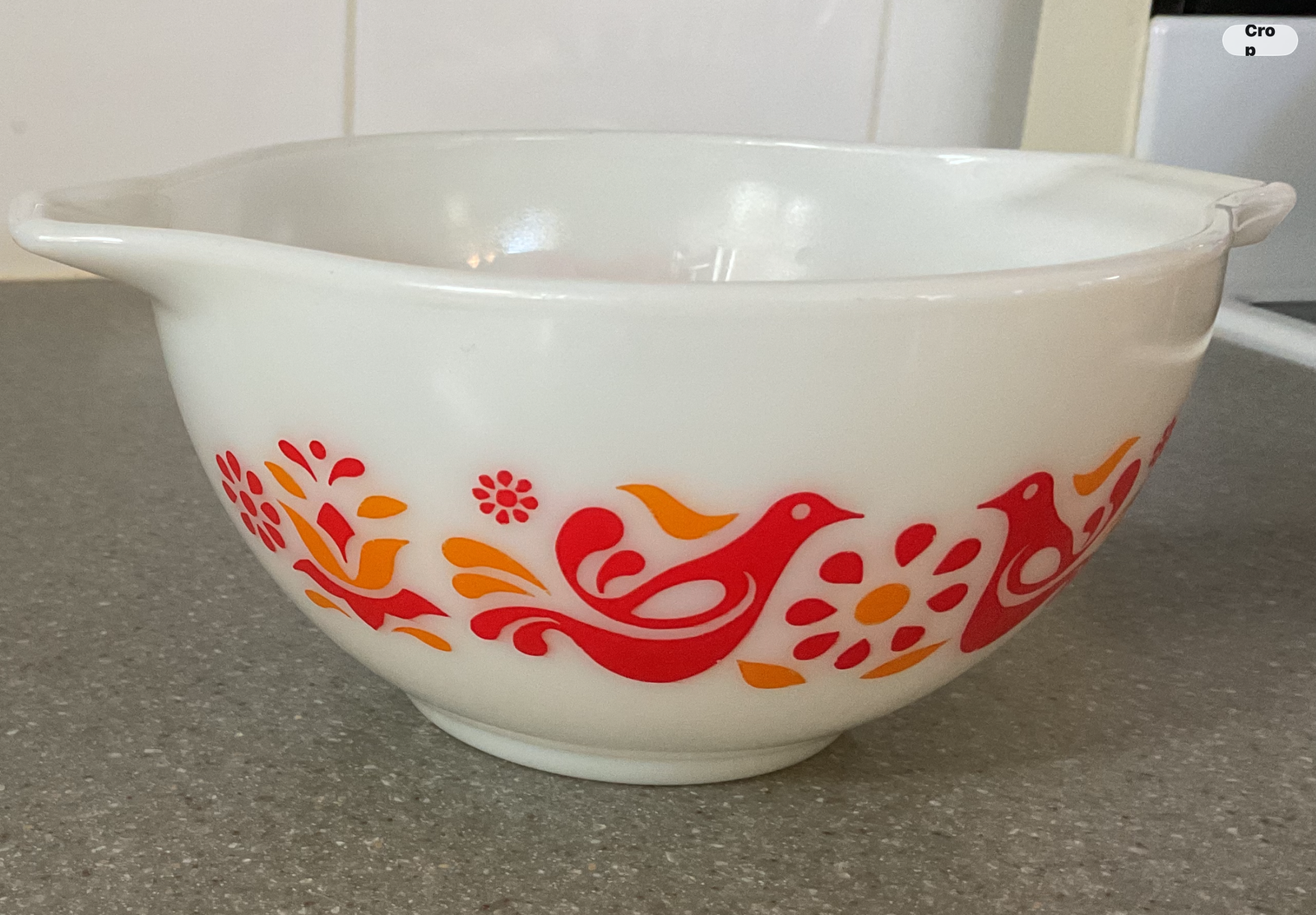 VTG Pyrex Friendship 441 Cinderella 1 1/2 Pint