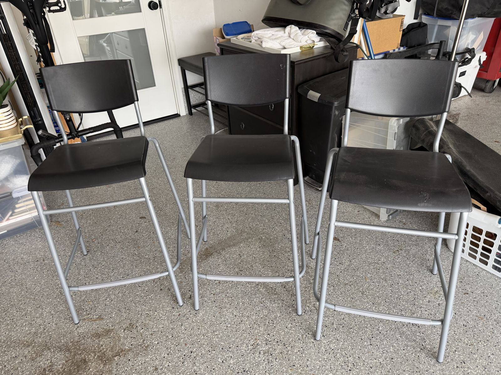 IKEA Stig Barstools - Set of 3
