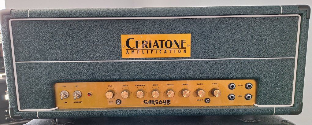 Ceriatone Gargoyle (Fortin Meshuggah) 50 watt High Gain Tube Amp Head.