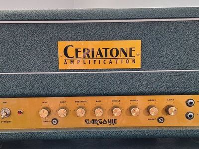 Ceriatone Gargoyle (Fortin Meshuggah) 50 watt High Gain Tube Amp Head.